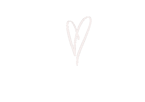 White Heart Sticker