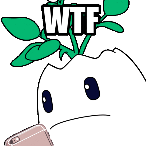 Excuse Me Wtf Sticker by Magic Eden