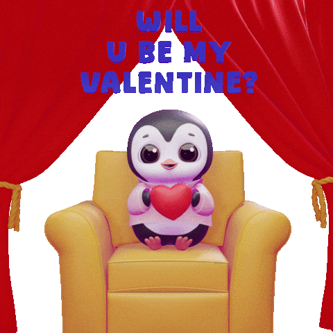 Happy Valentines Day Sticker by Pengu