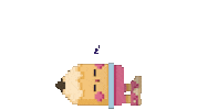 Sleep Pencil Sticker