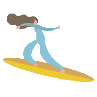 Los Angeles Summer Sticker by GO RIDE