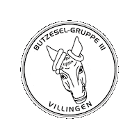 Drei Butzesel Sticker by Hexenzunft Villingen e.V.