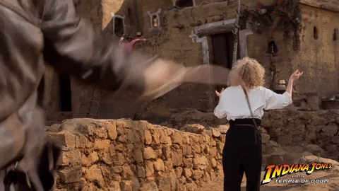 Indiana Jones And The Temple Of Doom Rope GIF by Indiana Jones