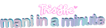 Text Nails Sticker by Trés She Talons