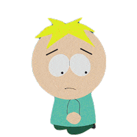 Confused Butters Stotch Sticker by South Park