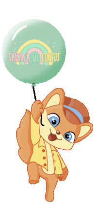 Fox Contos Sticker by jvbpatterns