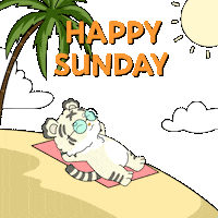 Happy Sunday Morning Sticker by Ordinary Frends