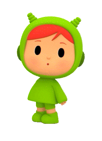 Girl No Sticker by Pocoyo