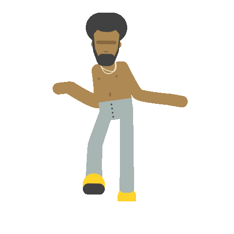 Childish Gambino Dance Sticker by Rob Diaz