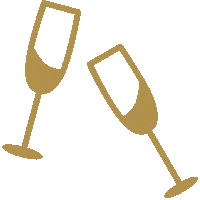 Celebrating Happy New Year Sticker by Meditopia