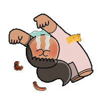 Sad Snack Sticker by JetZ_Indofood