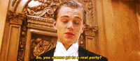 Leonardo Dicaprio Party GIF