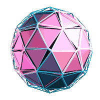 3D Pulsing Sticker by Vince Mckelvie