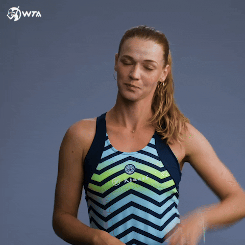 Tennis Hair Flip GIF by WTA