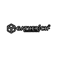 gatherich logo rich investor keuangan Sticker