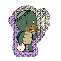 Sad Art Sticker