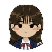 Korean Drama Girl Sticker