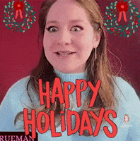 Merry Christmas Smile GIF by Lillee Jean Trueman