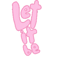 Let It Go Sticker by katxdesign