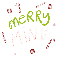 Candy Canes Christmas Sticker by Andi Butler