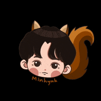 bomipieona_ btob minhyuk 비투비 huta GIF