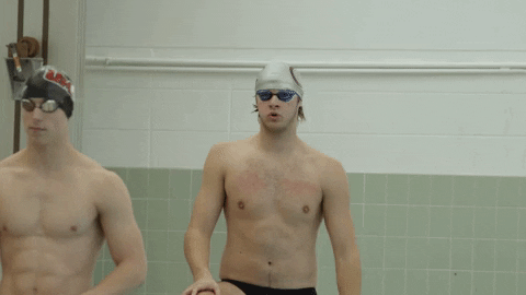 Swim GIF by Colgate Athletics