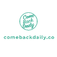 Logo Website Sticker by Come Back Daily