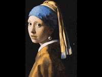 Pearl Earring Art GIF by ElmonX