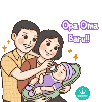 Baby Family Sticker by Alpremio Indonesia