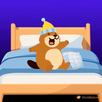 Tired Good Night GIF by WorkBeaver