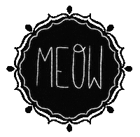 Kitty Meowing Sticker by anja sturm