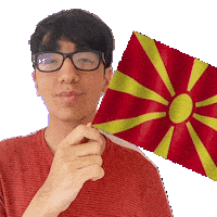 North Macedonia Pride Sticker