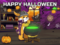 Halloween Crypto GIF by FLOKI