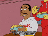 lisa simpson eating GIF