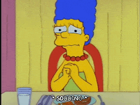 Sad Season 4 GIF by The Simpsons
