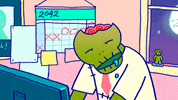 Tired Work GIF by Holler Studios