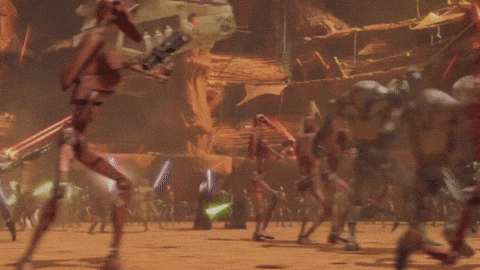 Gunship Attackoftheclones GIF