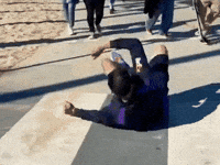 Abiud_Sando happy dancing summer beach GIF