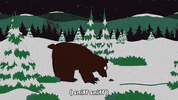 snow bear GIF by South Park 