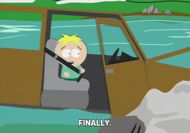 scared fear GIF by South Park 