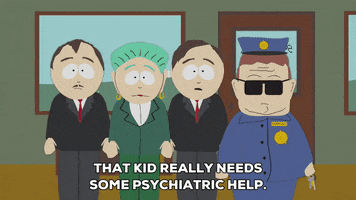 cop talking GIF by South Park 