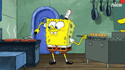 Nickelodeon Cooking GIF by SpongeBob SquarePants