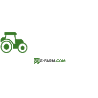 e_farm agriculture farmer farming tractor Sticker