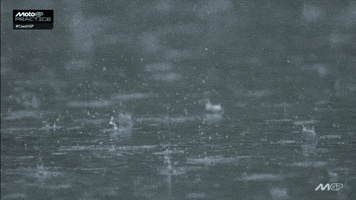 Racing Raining GIF by MotoGP™