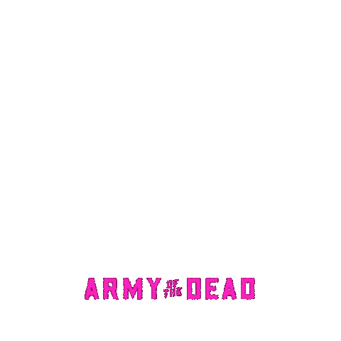 Zack Snyder Army Of The Dead Sticker by NETFLIX