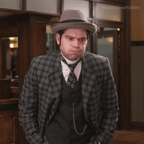 Turn Of The Century Reaction GIF by Murdoch Mysteries