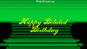 Happy Birthday GIF by wishafriend