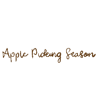 Fall Apple Sticker