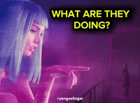 What Are They Doing Ryan Gosling GIF