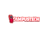 campustechfr campustechpinkbounce campustech pink bounce Sticker
